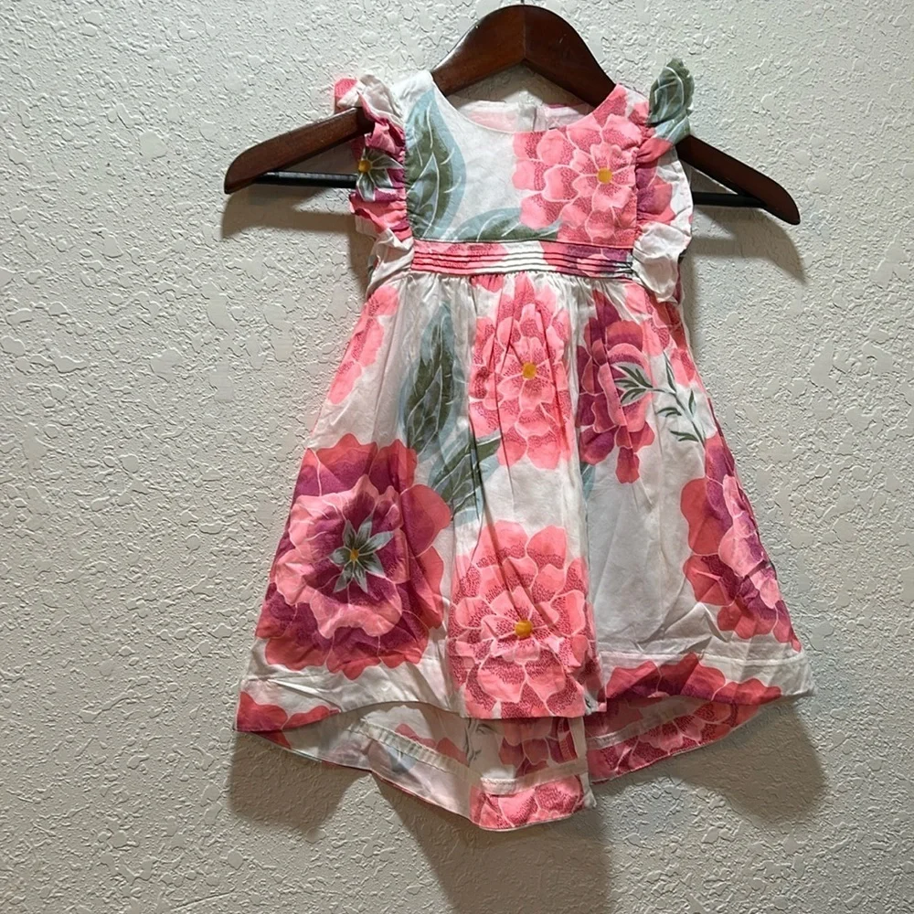 TEA beautiful flower dress size 2 GUC